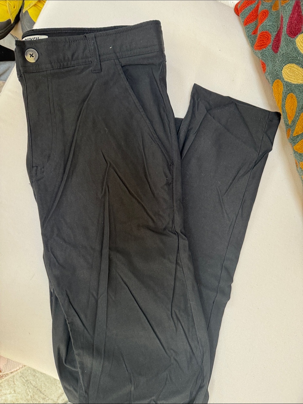 Men's Black Chino Pants - Comfortable Everyday Wear